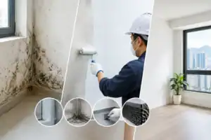 專業防霉工程師處理牆身霉菌問題，改善居家環境.