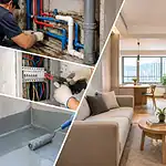 香港舊樓水電改造與全屋傢俬設計實例.