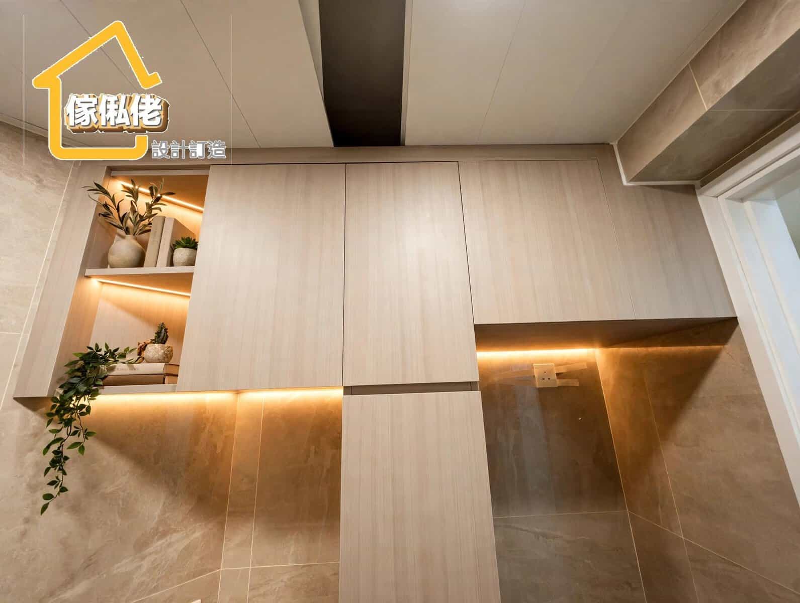 鑽石山星河名居訂造傢俬案例 - 高櫃