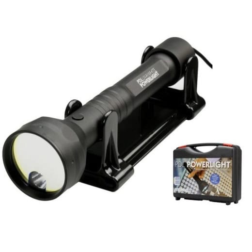 Particle detection UV A inspection lamps