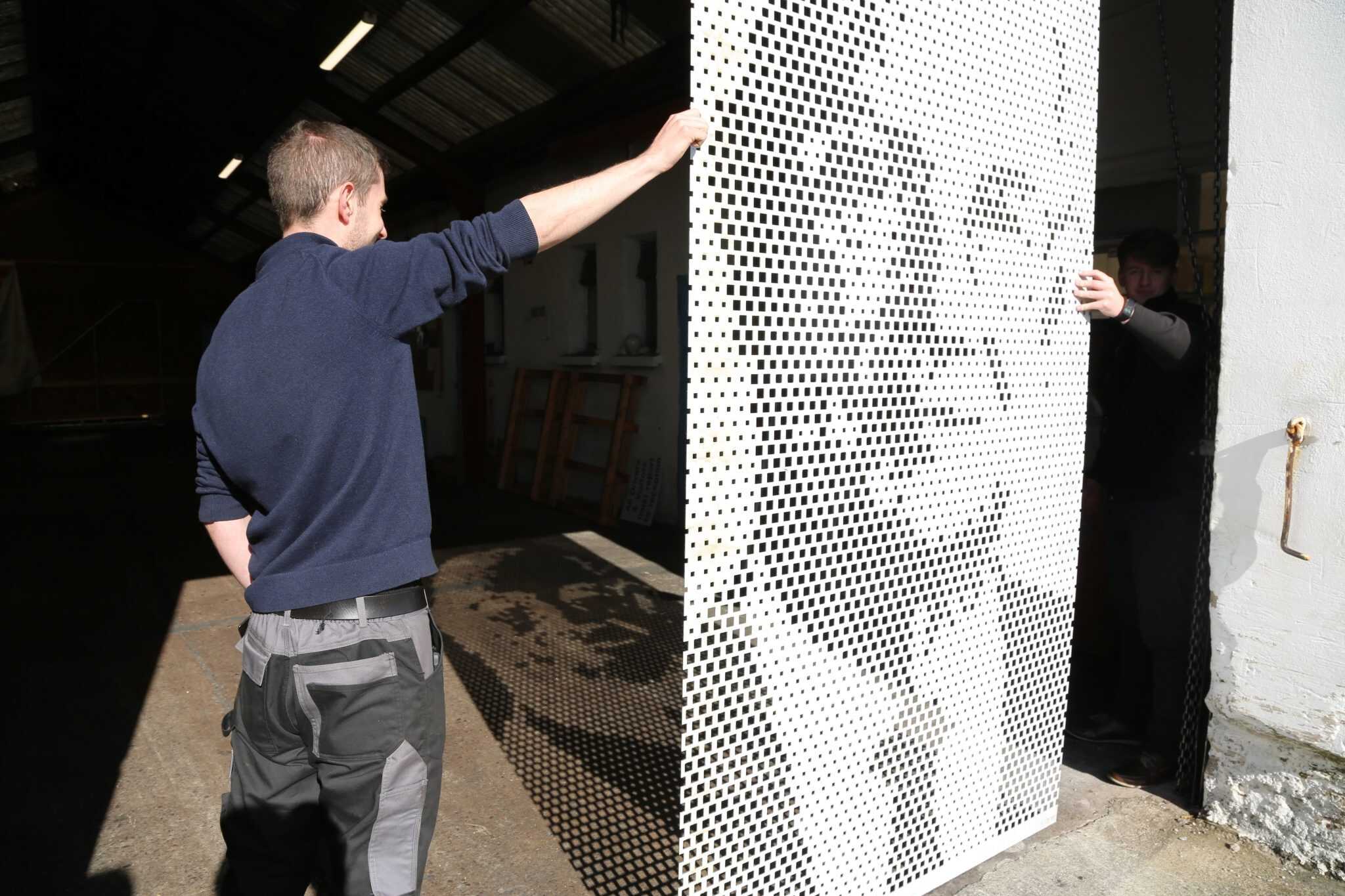 Perforated Aluminium Sheets, Picture perf, Graepels