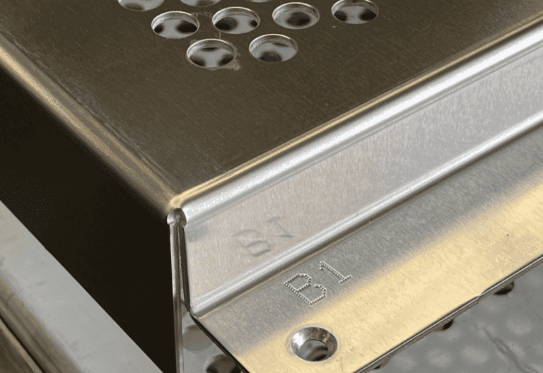 dot marking sheet metal