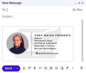 screenshot of gmail.