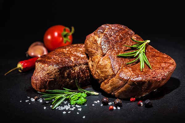 100% Organic Grass Fed Fillet Steaks.