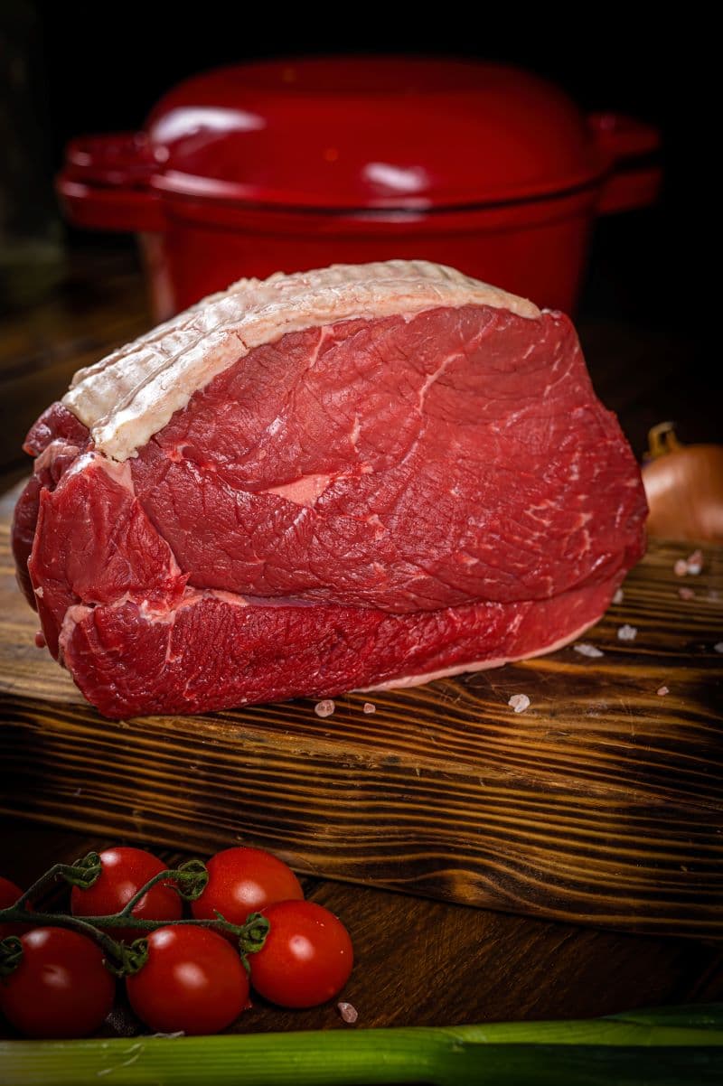 Organic Grass Fed Top Side Roasting Joint.