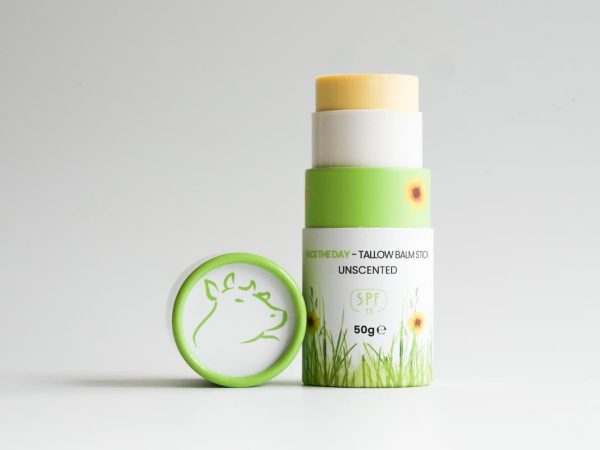 Unscented Tallow Face Balm.
