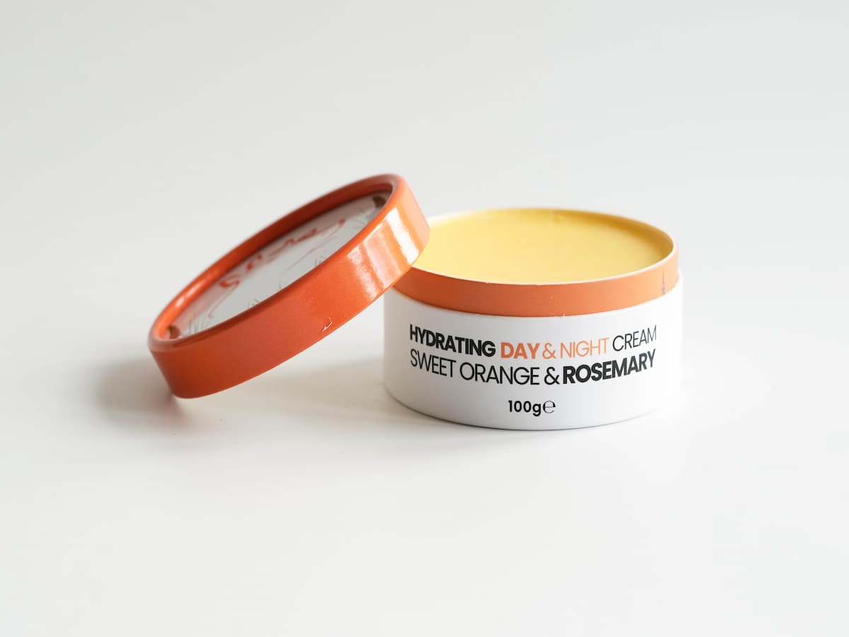100g Sweet Orange & Rosemary Day & Night Tallow Skin Cream.