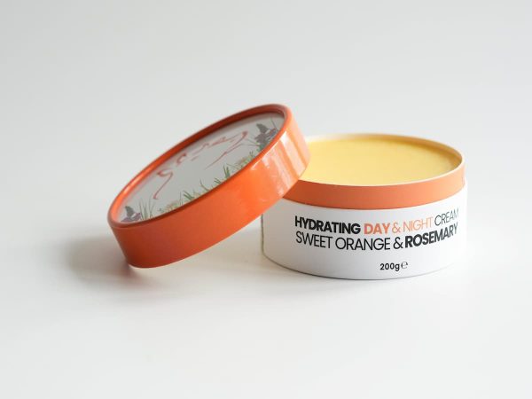 200g Sweet Orange & Rosemary Day & Night Tallow Skin Cream.