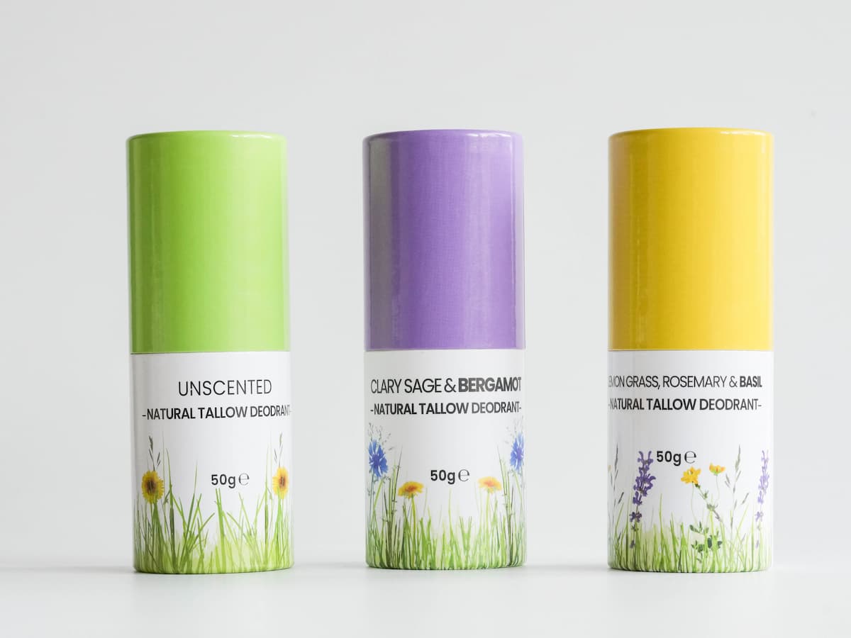 Tallow Under arm balm Group.