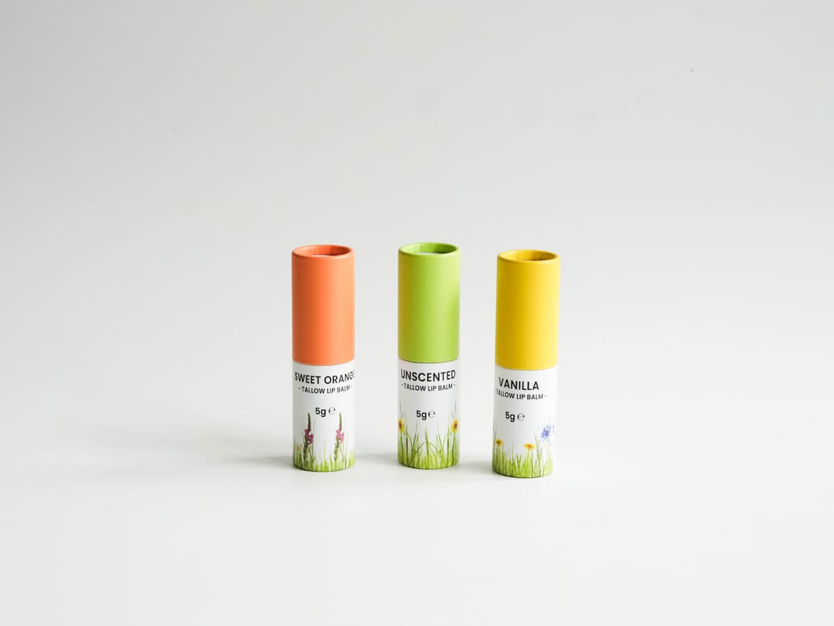 Tallow Lip Balm Group.