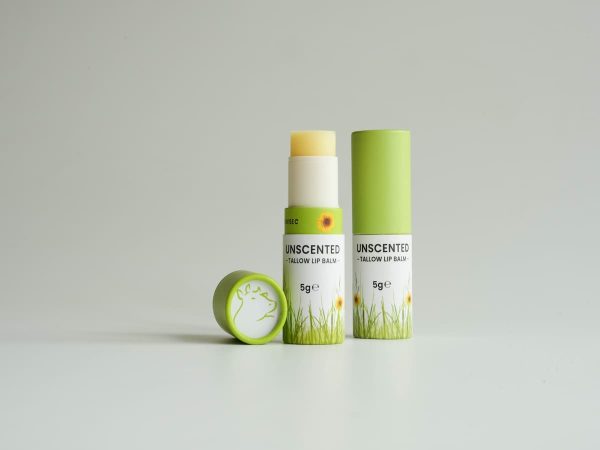 Tallow Lip Balm Unscented.
