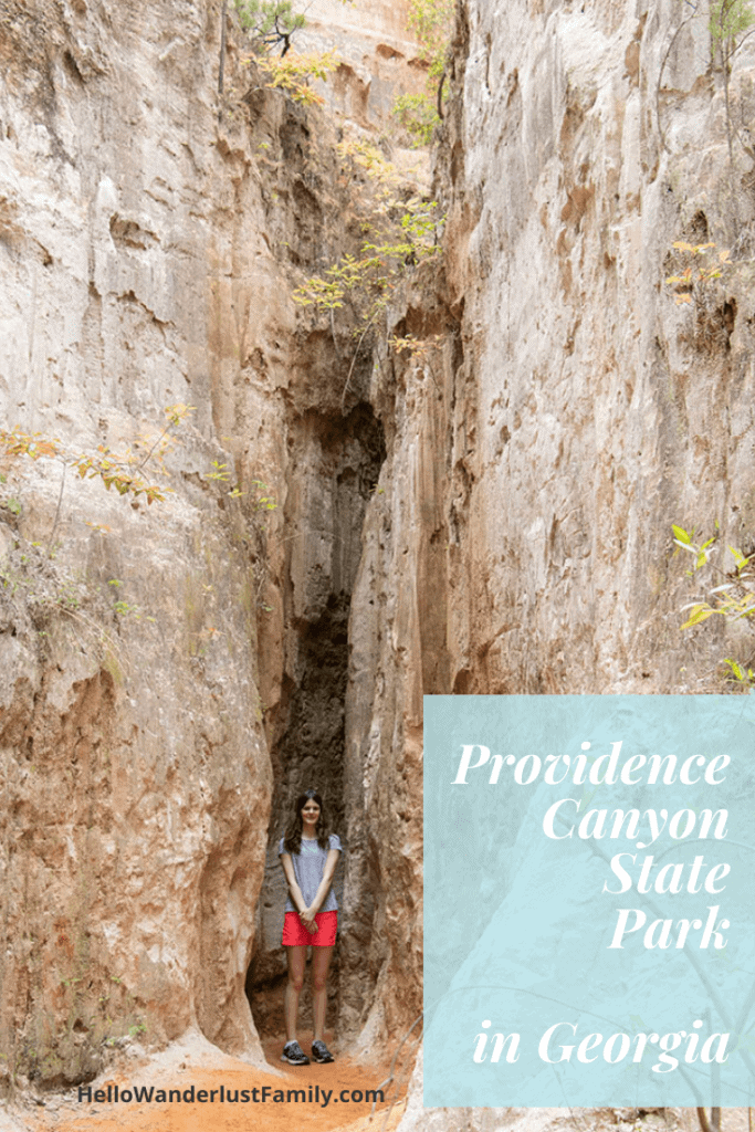 Georgia’s Providence Canyon State Park – A Must See Georgia’s Providence Canyon State Park – A Must See Providence Canyon Pin 1