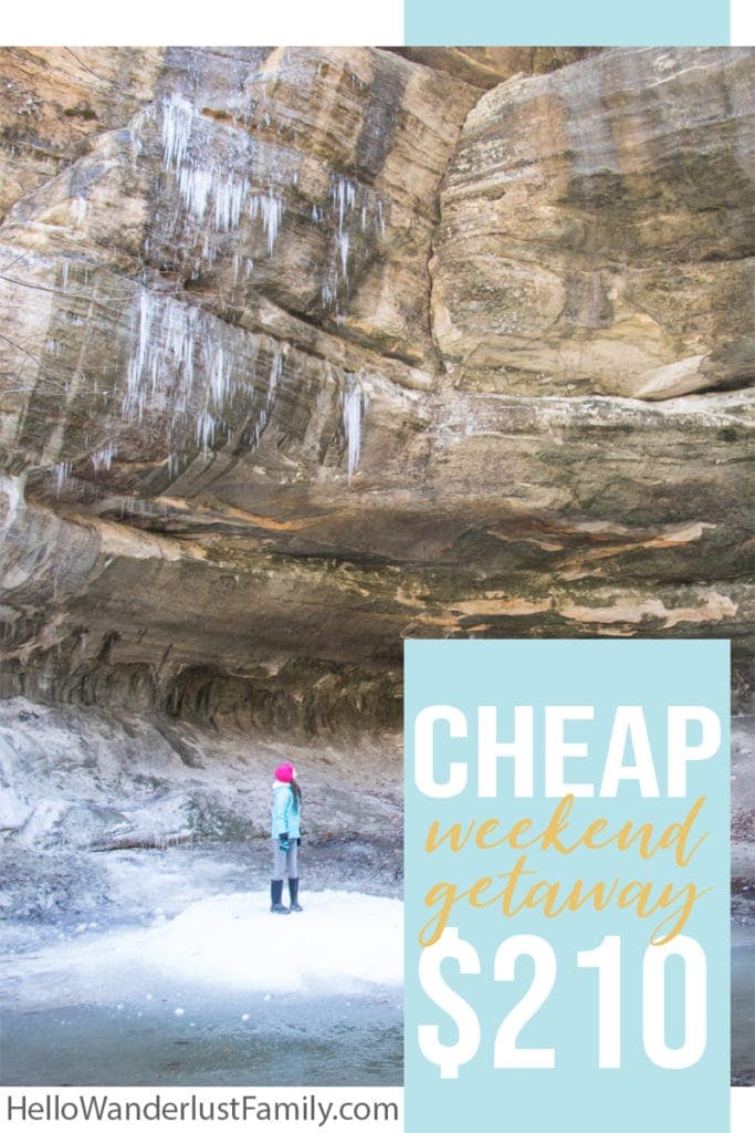 Cheap Weekend Getaway- St.Louis/Starved Rock $210 Cheap Weekend Getaway | Starved Rock Illinois in the winter