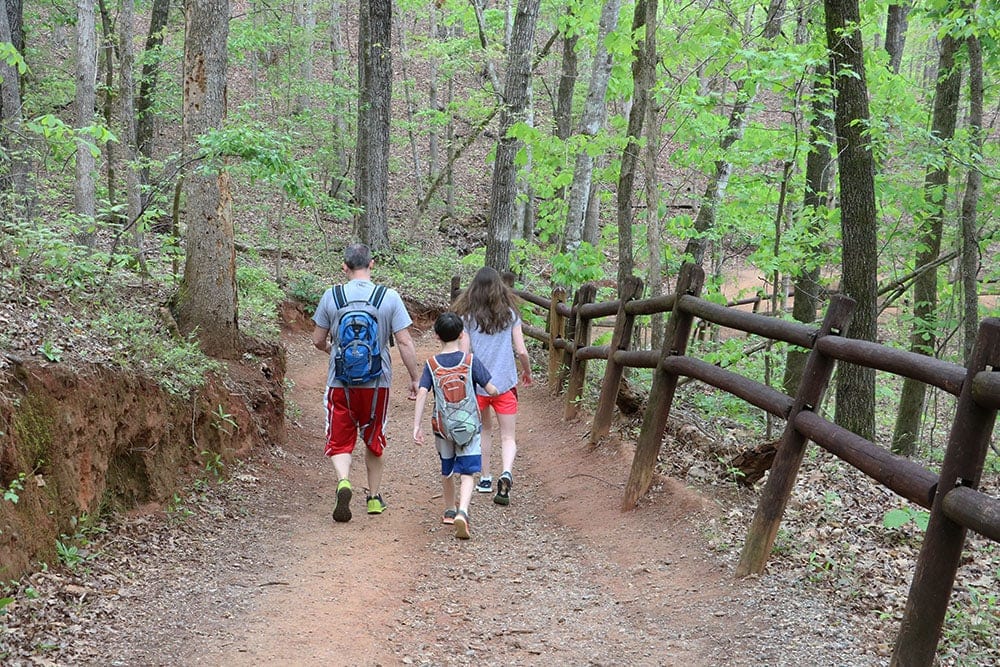 Georgia’s Providence Canyon State Park – A Must See Family hike at providence canyon state park | Cheap Spring break ideas