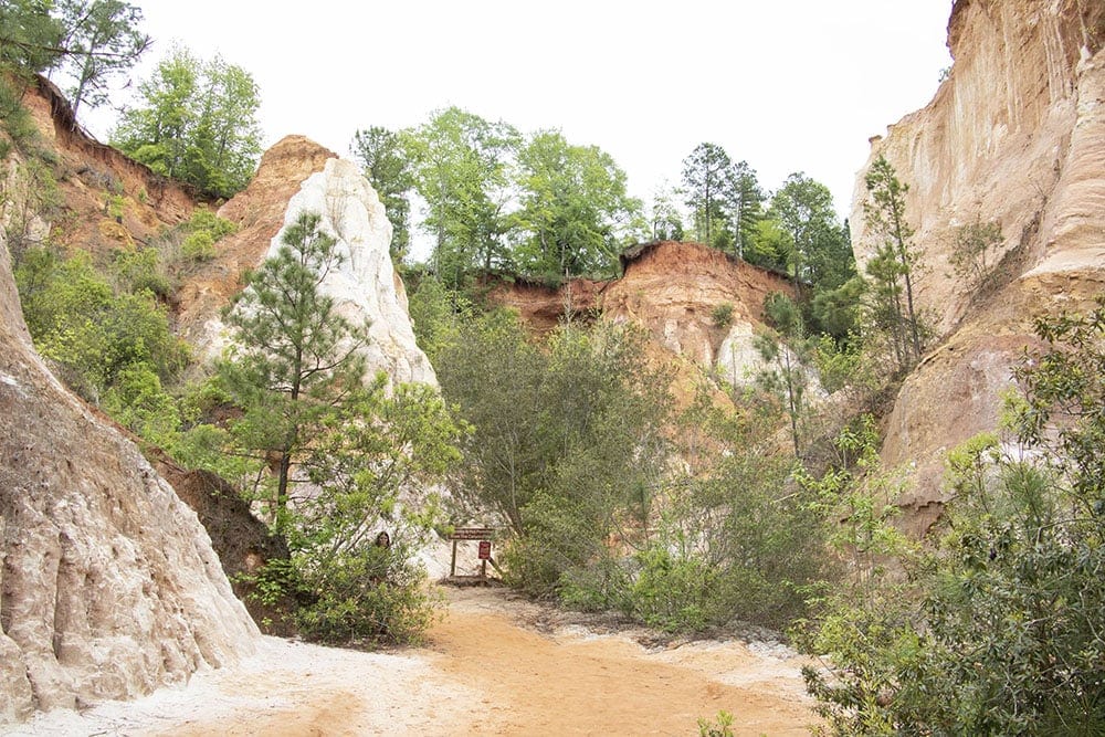 Georgia’s Providence Canyon State Park – A Must See Exploring Providence Canyon on Spring Break.