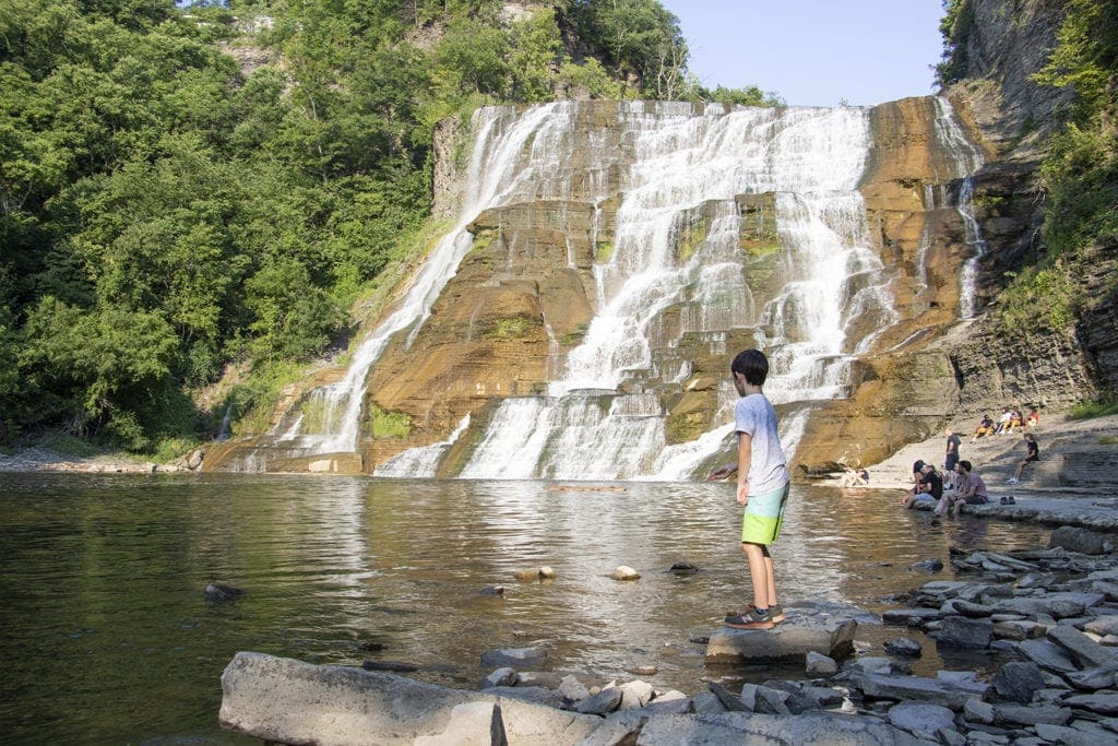 50+ Waterfalls in New York in 3 Days 50+ Waterfalls in New York in 3 Days ithaca falls camping new york