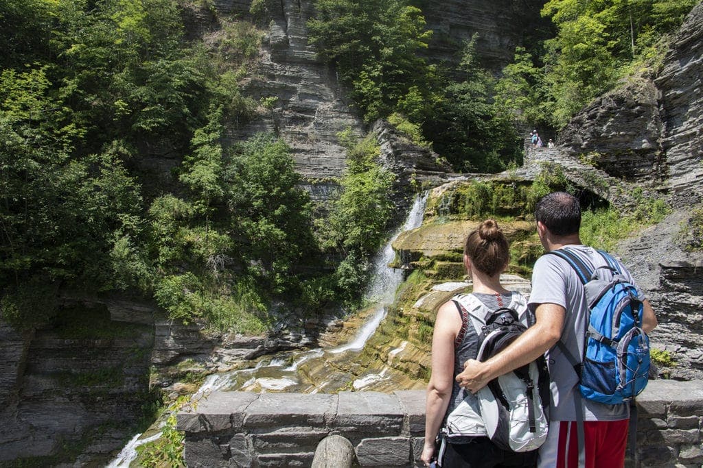 50+ Waterfalls in New York in 3 Days 50+ Waterfalls in New York in 3 Days robert treman rim gorge trail 2