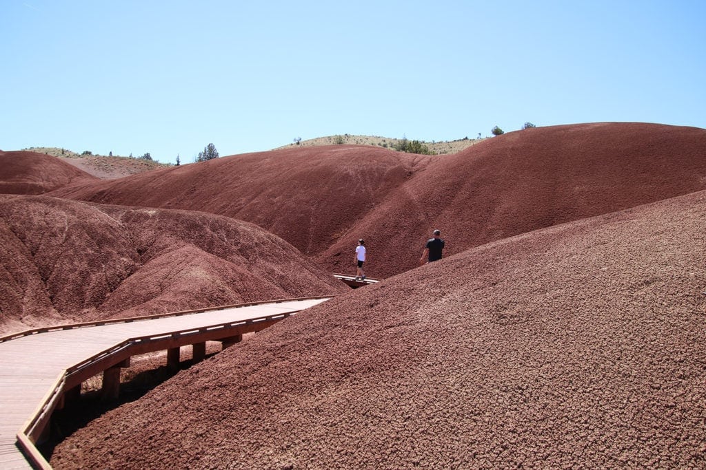 How to Travel On A Budget- All You Need To Know To Travel More & Spend Less a view of painted cove trail in oregon
