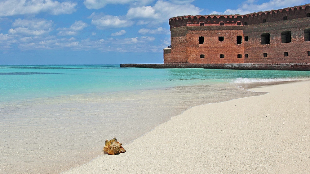 2025 U.S. National Park list by State (Free Printable Map & Checklist) Fort Jefferson at Dry Tortuga National Park