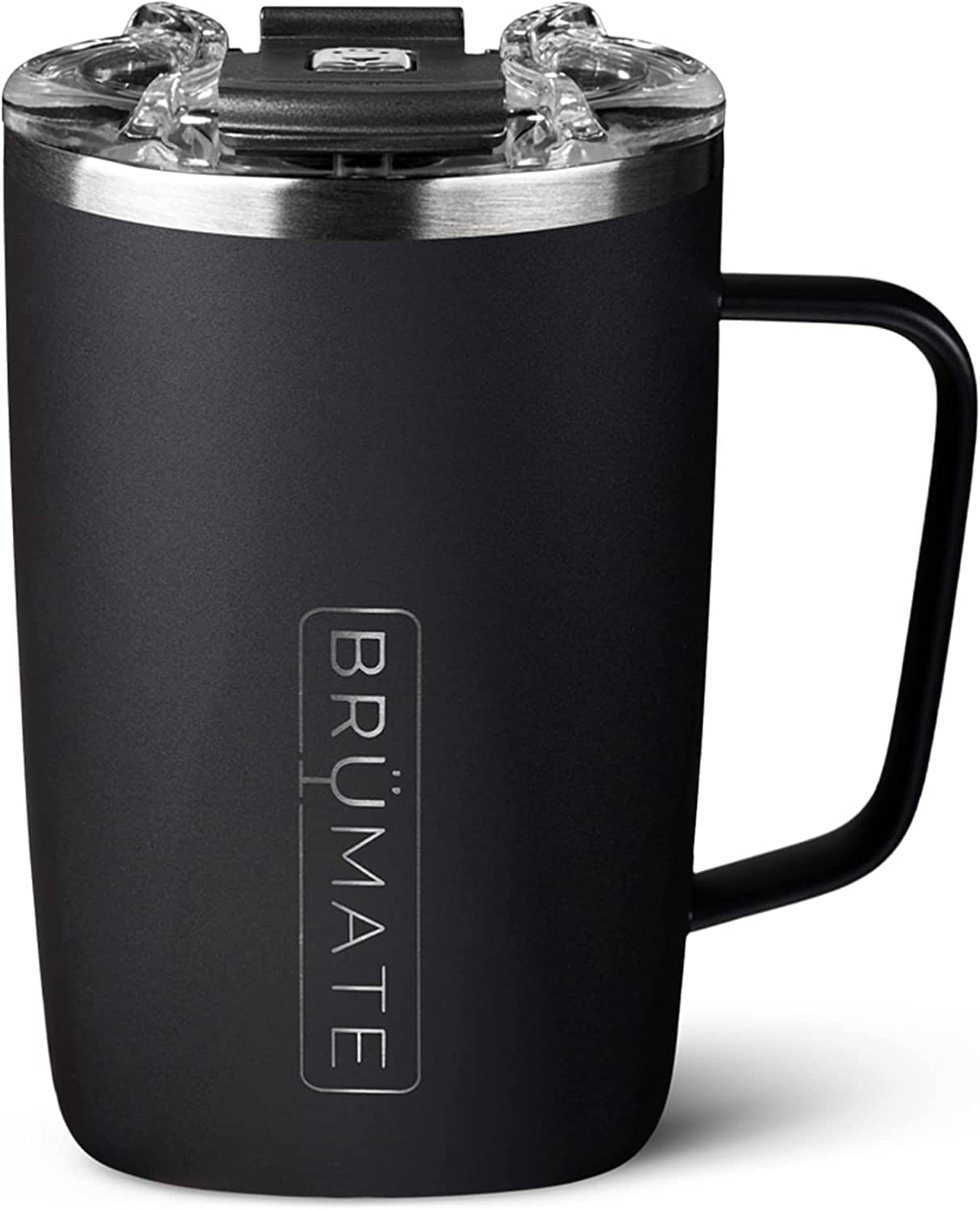 Amazon Travel Essentials: Must-Have Items for a Stress-Free Trip A small black travel coffee mug with leakproof lid.