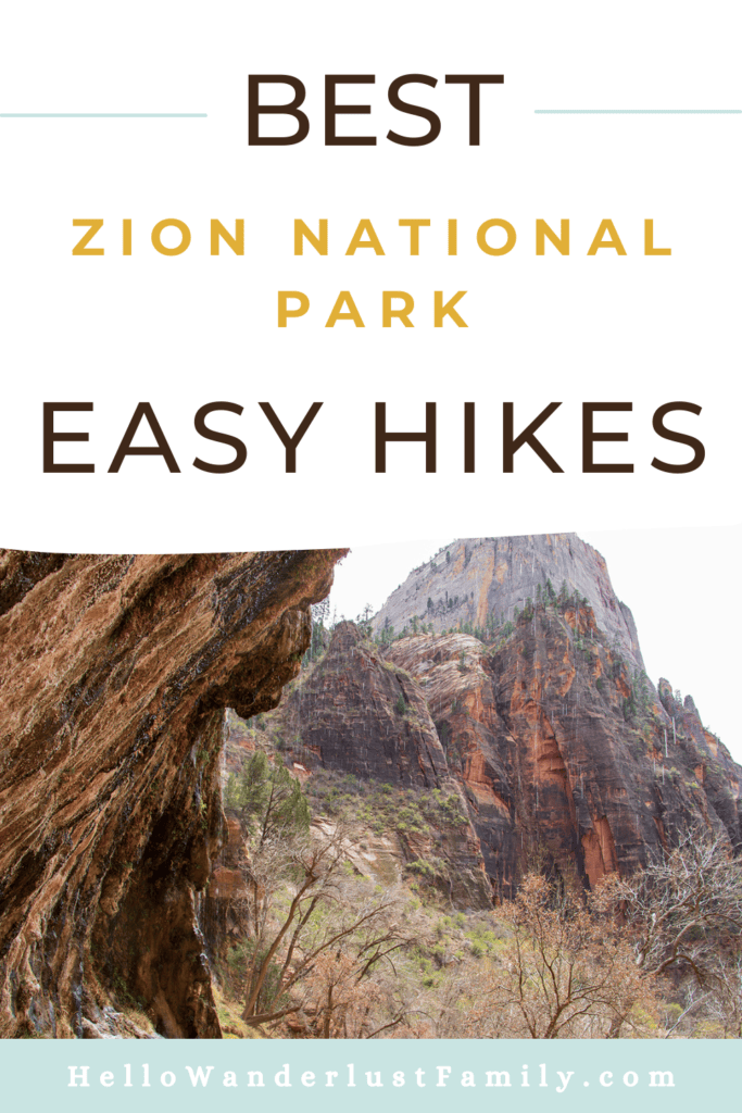 Zion National Park: The Best Easy Hikes for Outdoor Lovers Zion National Park: The Best Easy Hikes for Outdoor Lovers zion easy hike