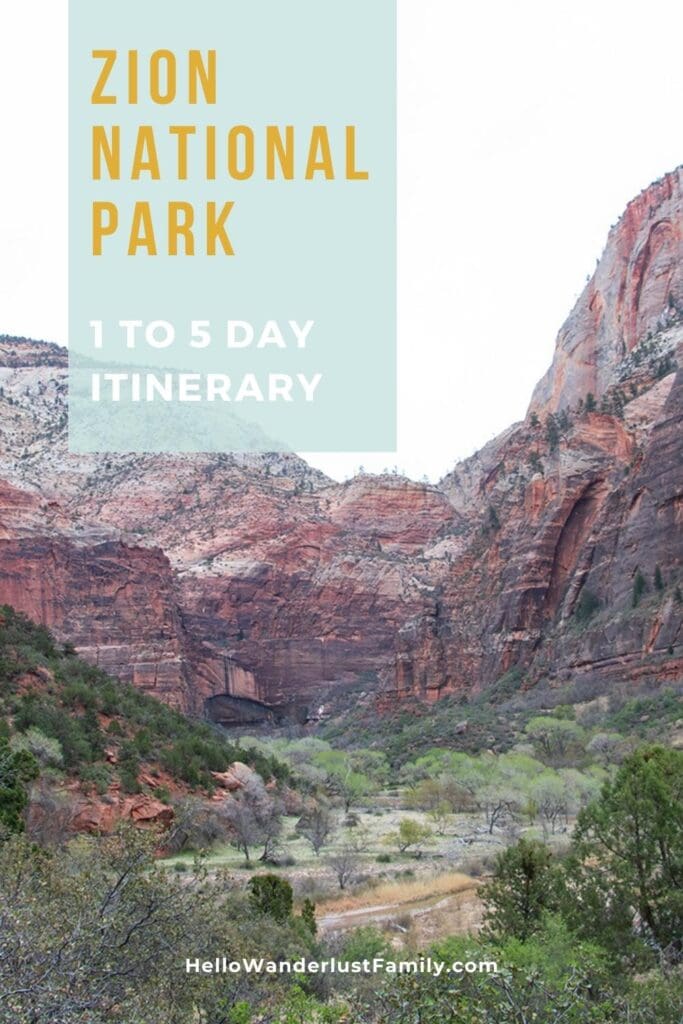 Your Epic 1 to 5 day Zion National Park Itinerary Awaits Your Epic 1 to 5 day Zion National Park Itinerary Awaits Budget Friendly Zion Travel