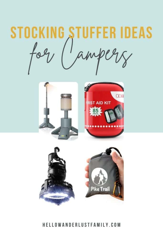 44 Camping Stocking Stuffer Ideas for Outdoor lovers 44 Camping Stocking Stuffer Ideas for Outdoor lovers camping stocking stuffer ideas pin