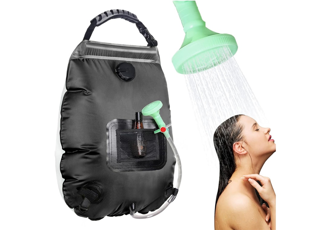 44 Camping Stocking Stuffer Ideas for Outdoor lovers 44 Camping Stocking Stuffer Ideas for Outdoor lovers shower bag camping gift