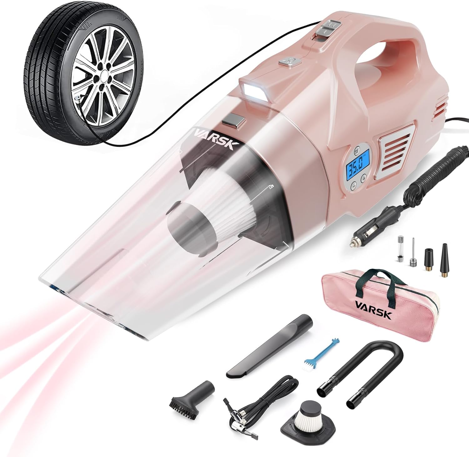 4-in-1 Portable Handheld Car Vacuum