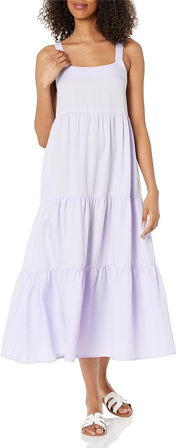 Tiered Maxi Tent Dress