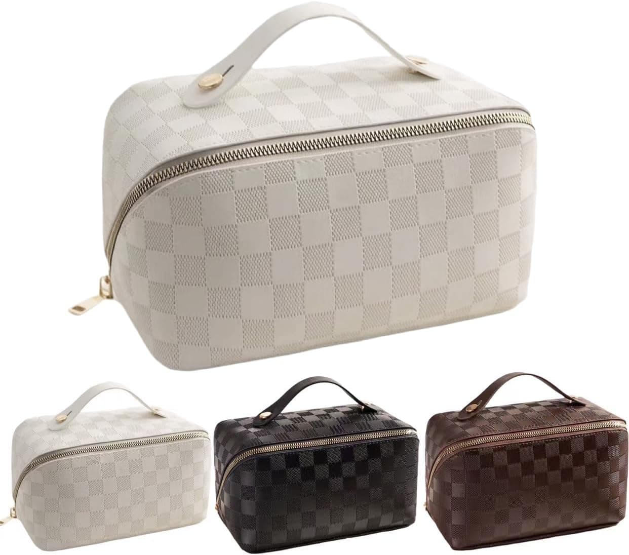 Open Flat Travel Cosmetic Bag