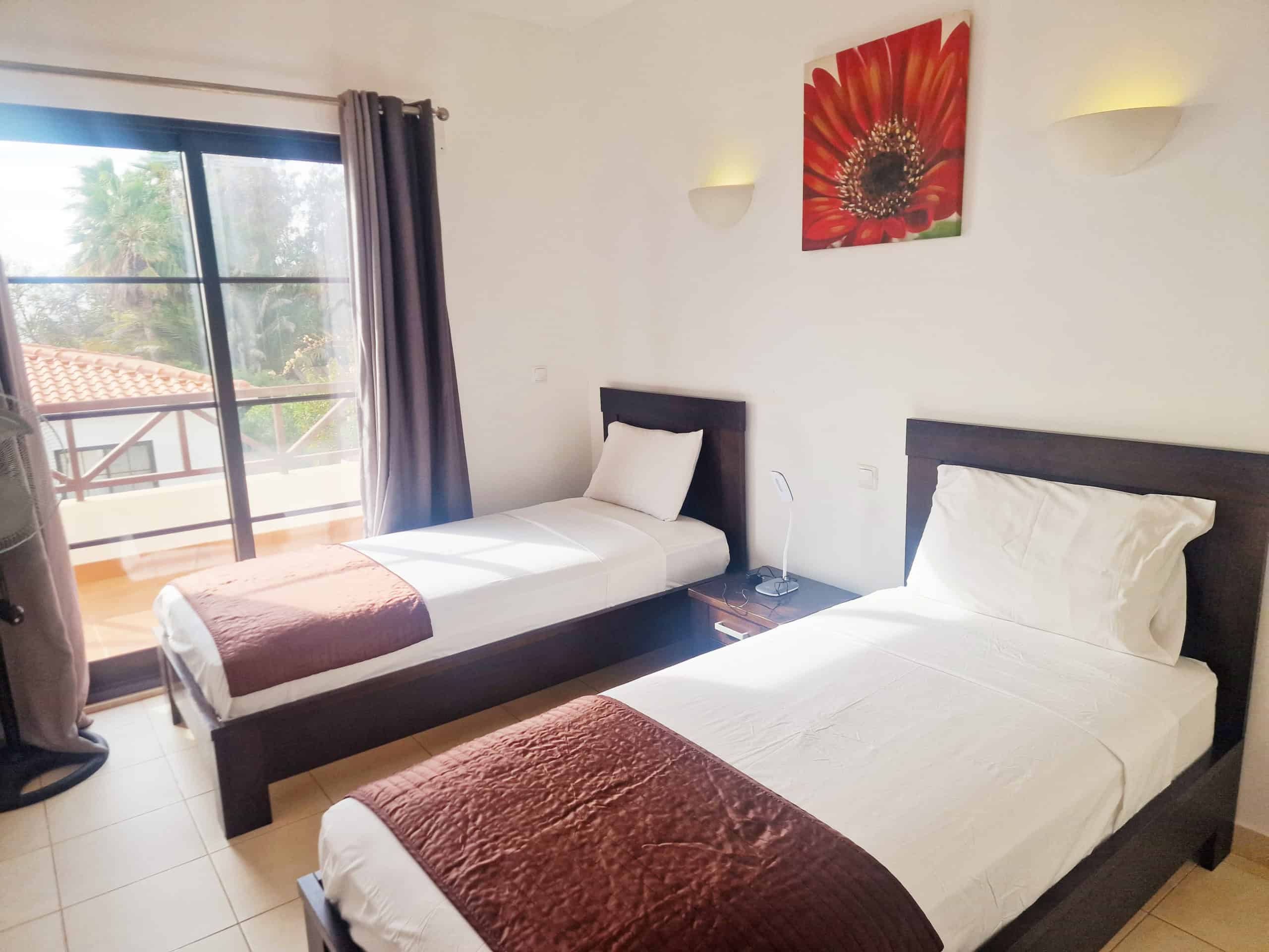 Bedroom. Detached Corner Plot 3 Bedroom Villa: Melia Tortuga, Sal, Cabo Verde. casa Verde Homes LDA