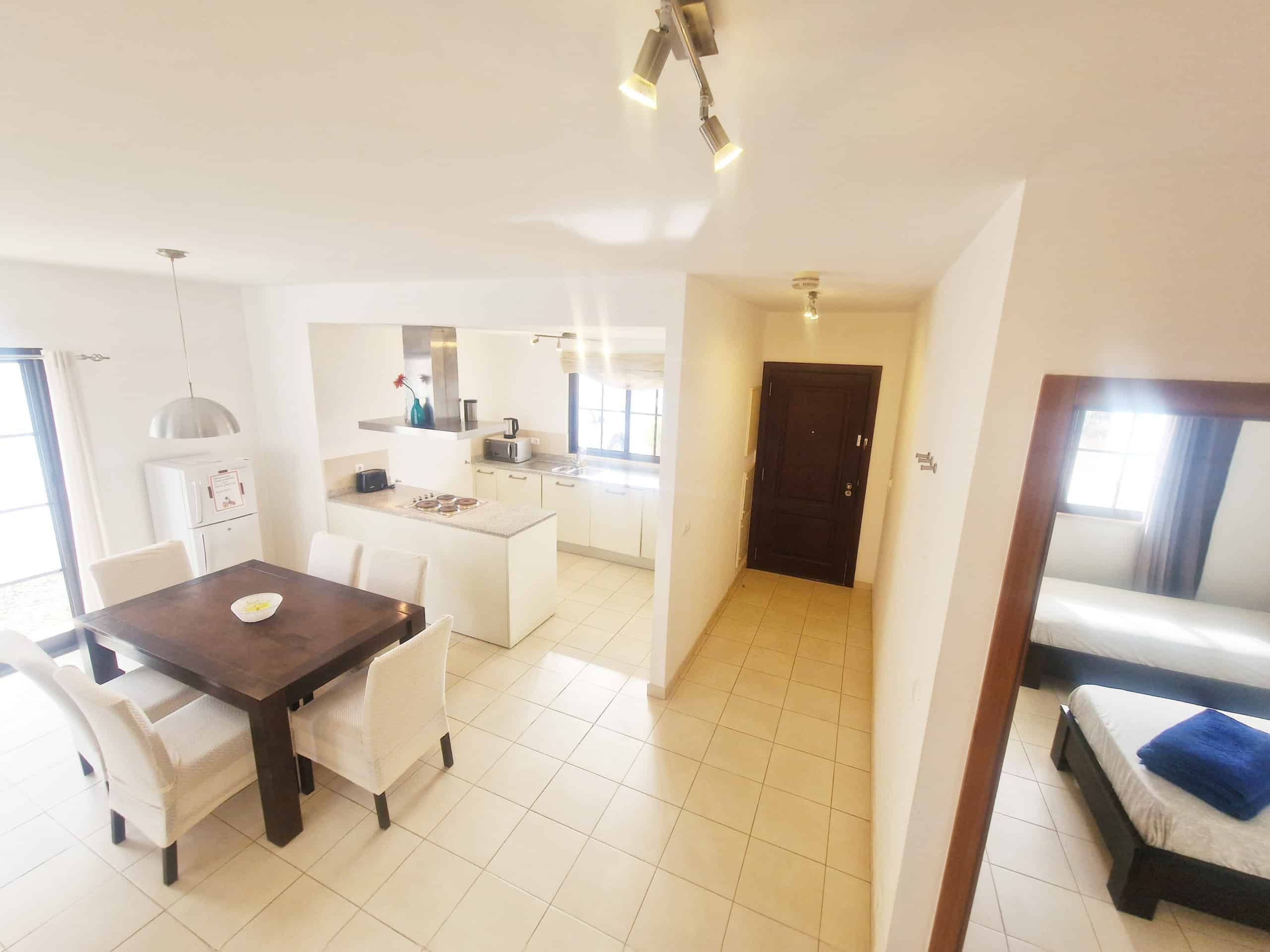 Kitchen Dining Area. Detached Corner Plot 3 Bedroom Villa: Melia Tortuga, Sal, Cabo Verde. casa Verde Homes LDA