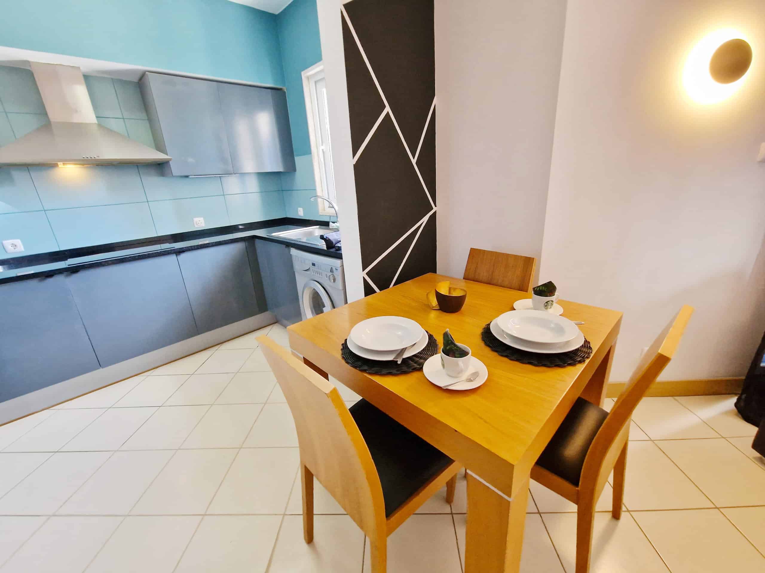 Open Plan Dining - Vila Verde 1-Bed Penthouse for Sale: Ocean Views