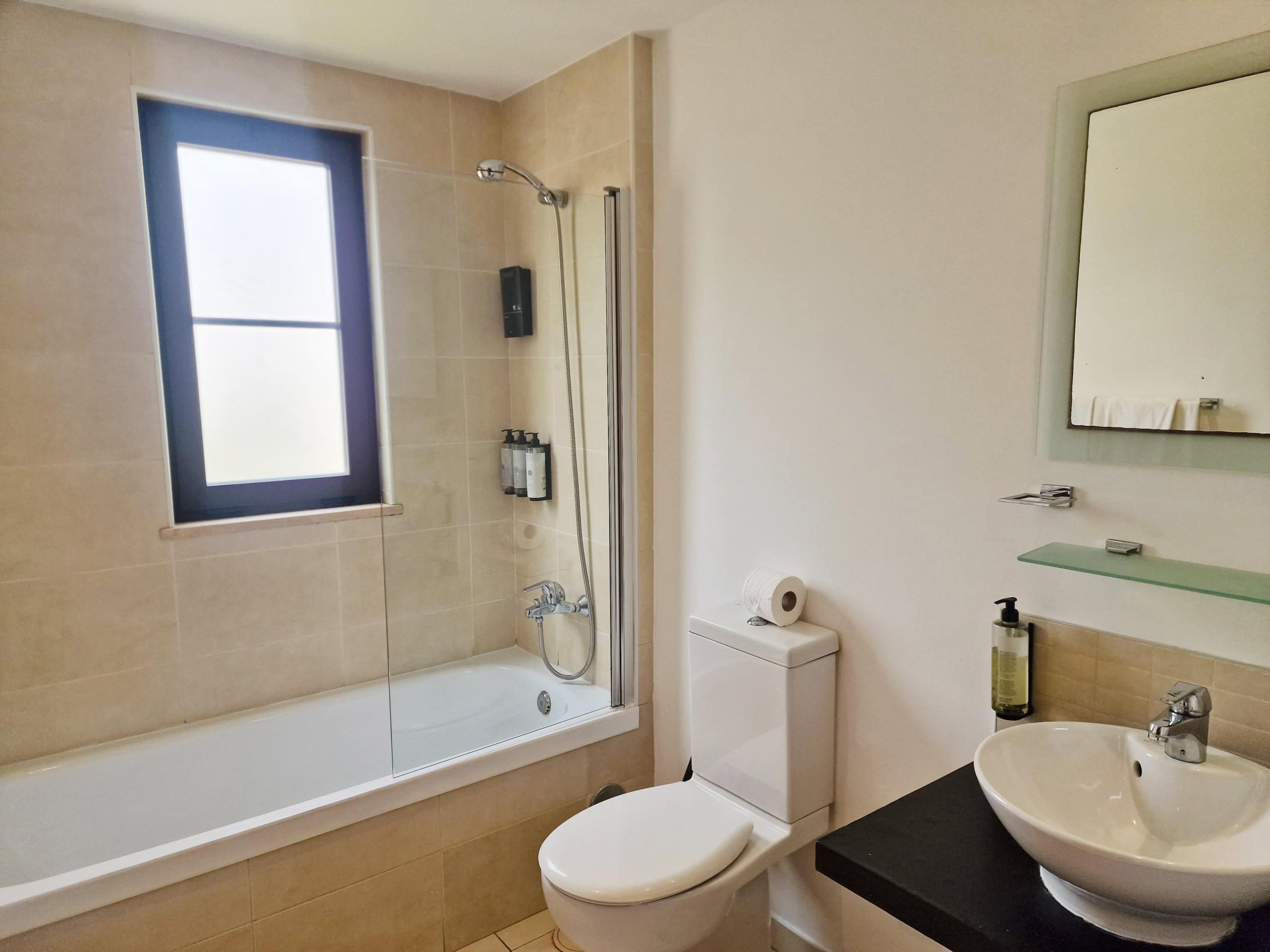 Bathroom: Secluded 2 Bed Apartment for Sale