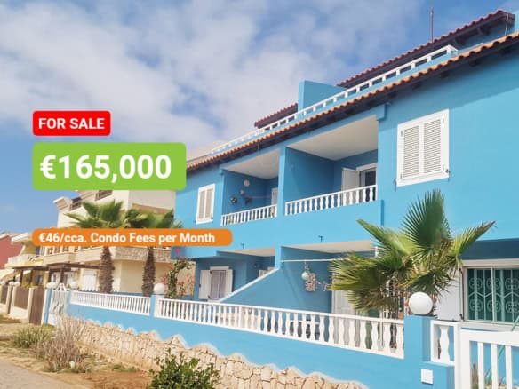 2 Bed Beachside Apartment for Sale - Praia Antonio Sousa, Santa Maria