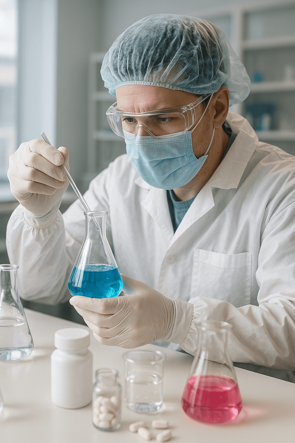 Glass reactor used for pharmaceutical synthesis scale-up