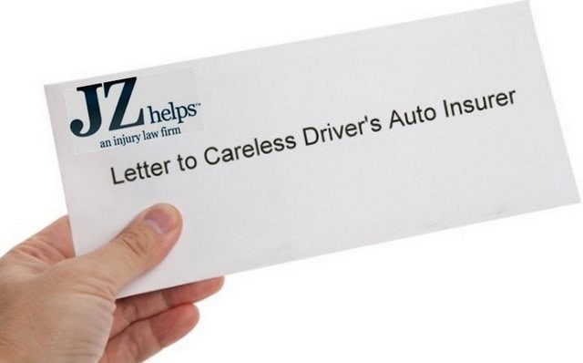 We will make a claim against the at fault party's insurer.