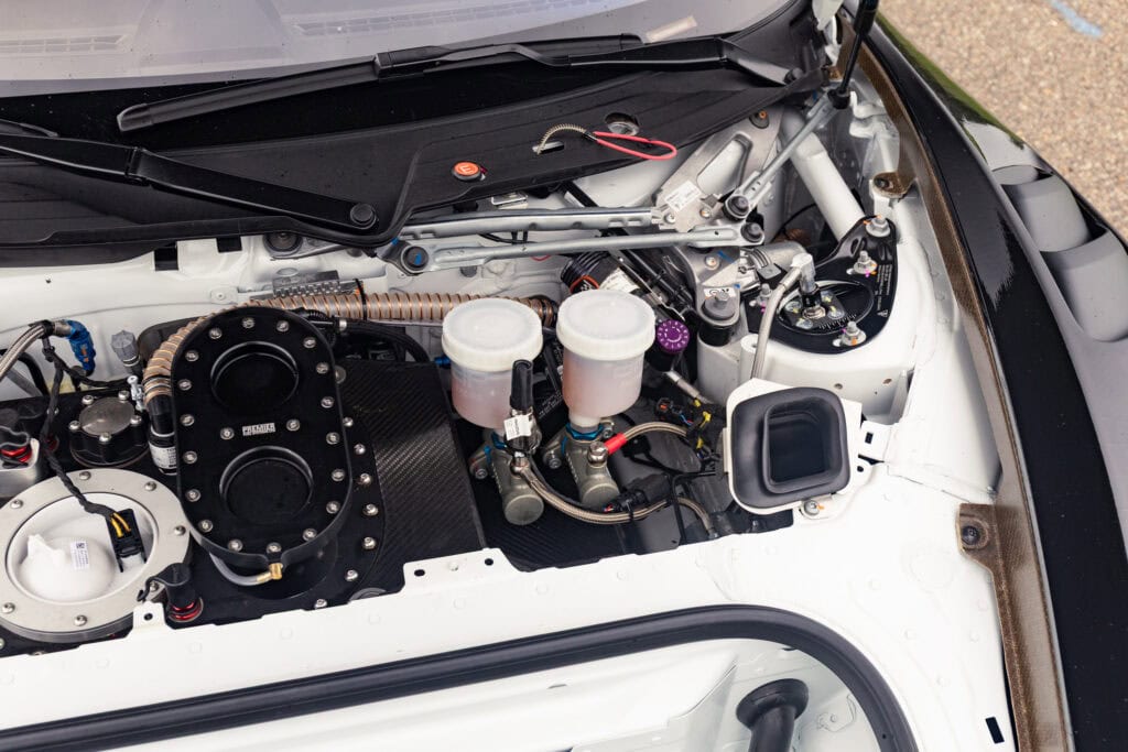 High-performance engine of the 2025 GT4 Clubsport RS by Kellymoss.