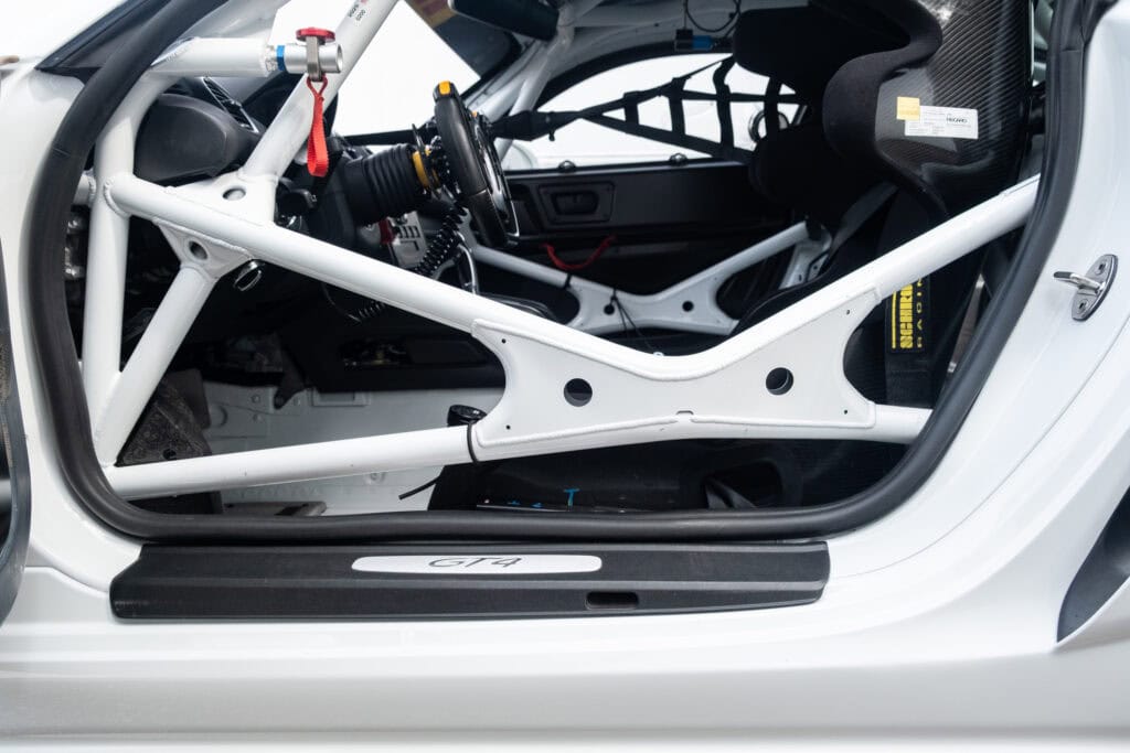Interior of a 2023 GT4 Clubsport RS race car by Kellymoss.
