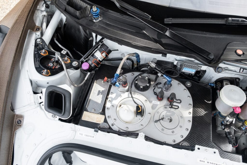 High-performance engine of the 2023 GT4 Clubsport RS by Kellymoss.