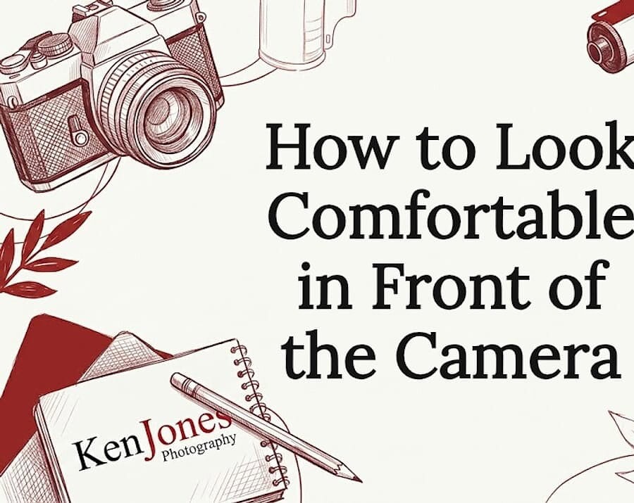 How to Look Comfortable in Front of the Camera