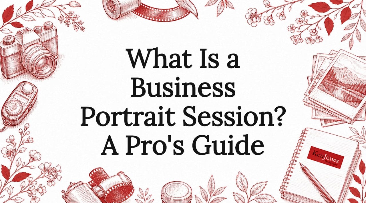 What Is a Business Portrait Session? A Pro's Guide