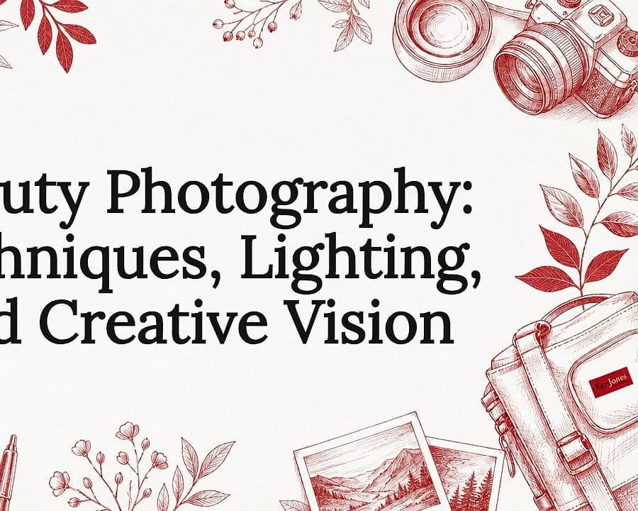 Beauty Photography: Techniques, Lighting, and Creative Vision