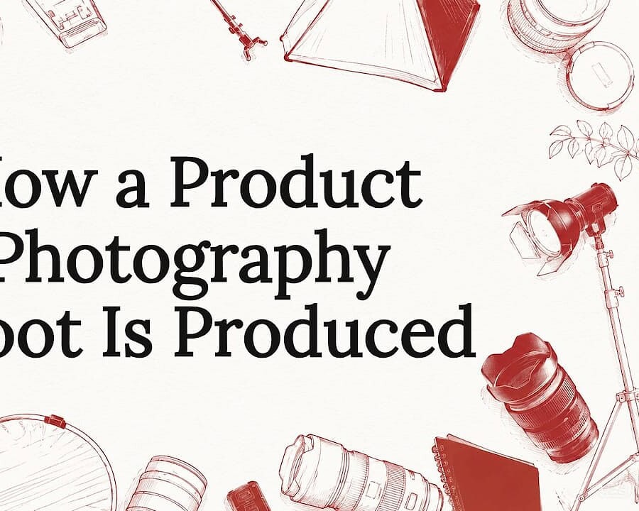 How a Product Photography Shoot Is Produced