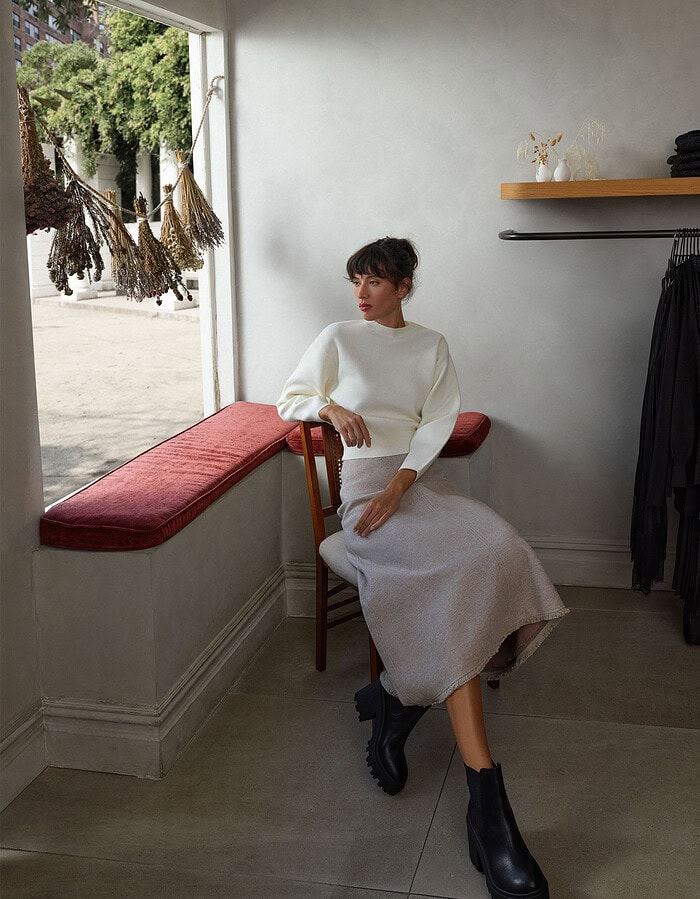 Fall Lookbook for CMOI – Brooklyn Designer by NYC photographer Ken Jones
