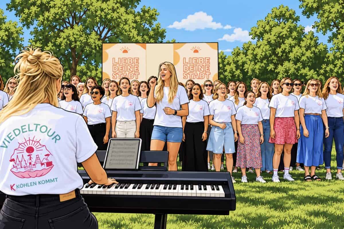 Veedelperlen Köln: Die größte Girlband der Welt