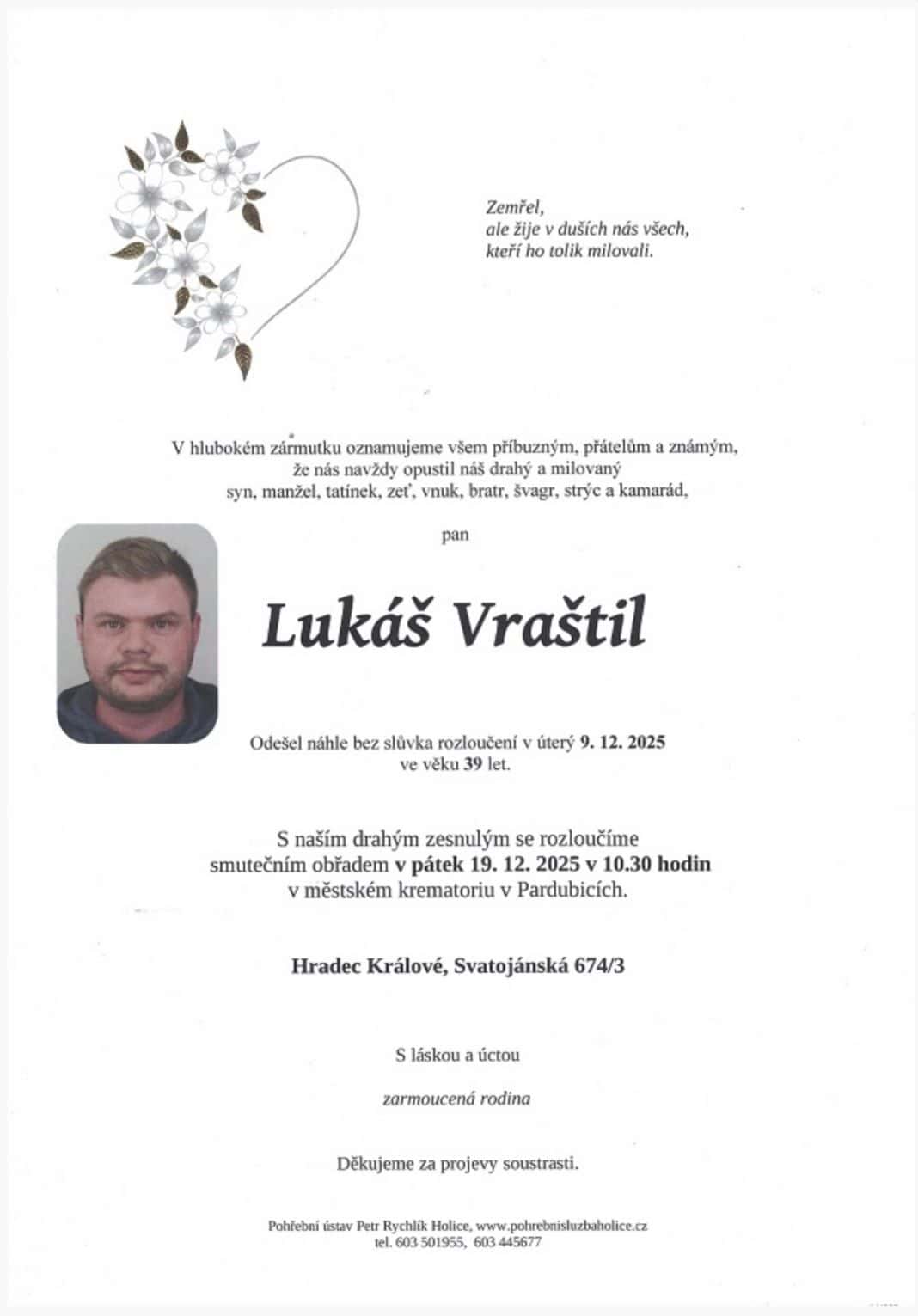 Smutná zpráva