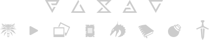 A group of various geometric shapes and objects on a black background.