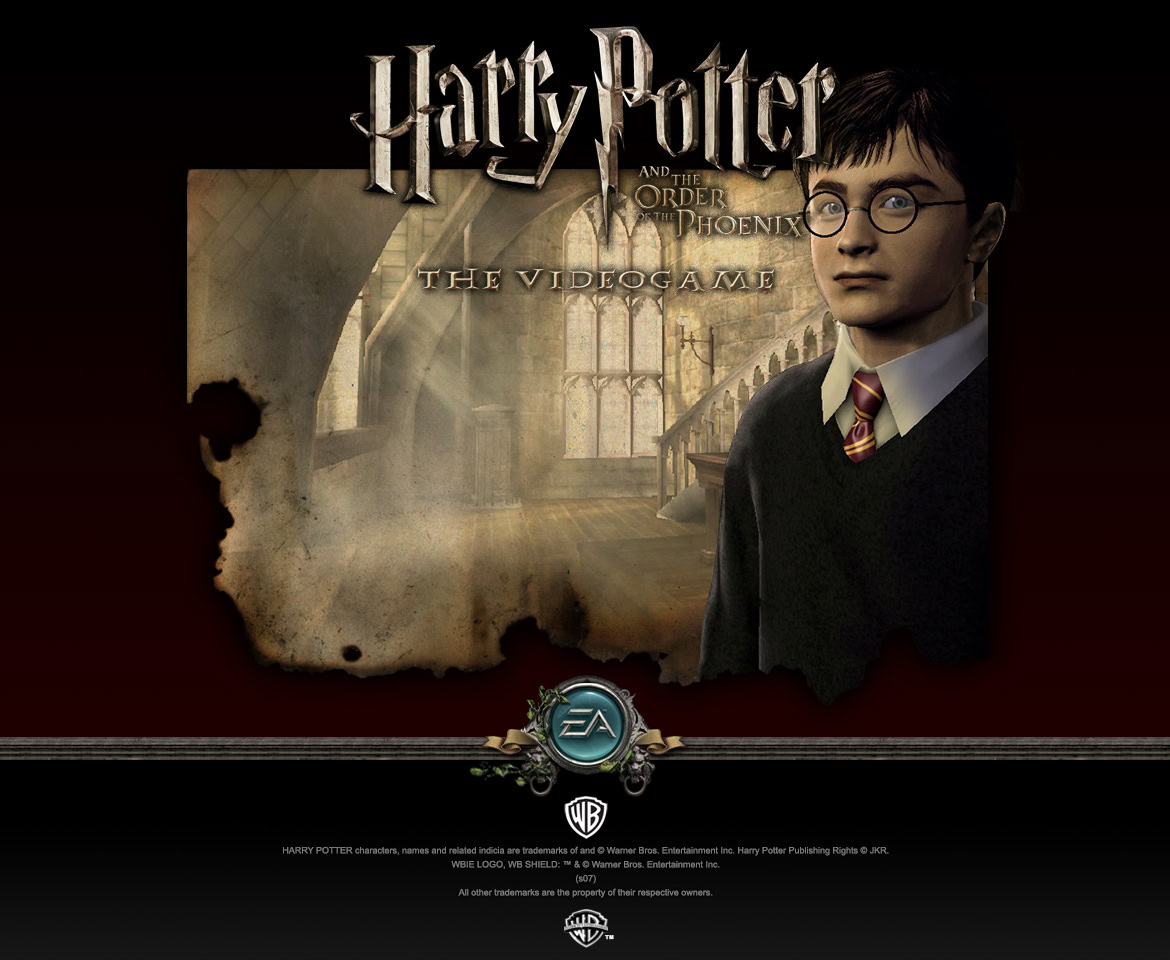 A young wizard with glasses and a school uniform in a dark, castle-like setting from Harry Potter video game.